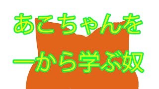 早乙女あこちゃんについて学び直す男１