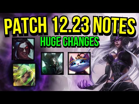 Massive Changes In Patch 12.23 | League of Legends