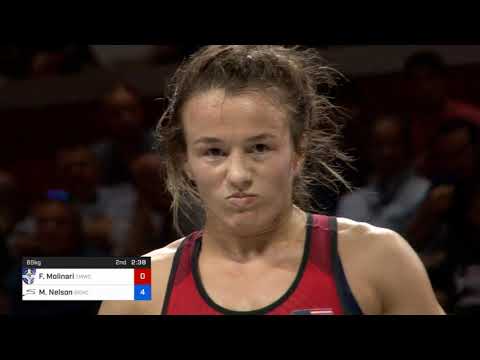65 Kg 1 Of 3 Forrest Molinari Titan Mercury Wrestling Club Vs Maya Nelson Sunkist Kids Wrestling C