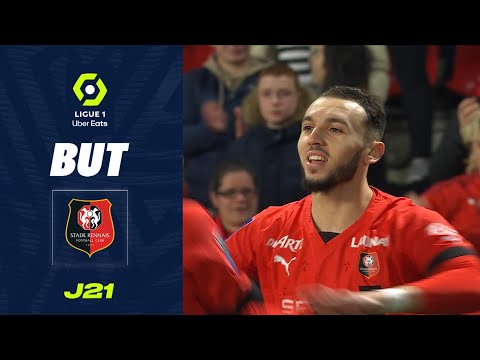But Amine GOUIRI (3' - SRFC) STADE RENNAIS FC - RC STRASBOURG ALSACE (3-0) 22/23