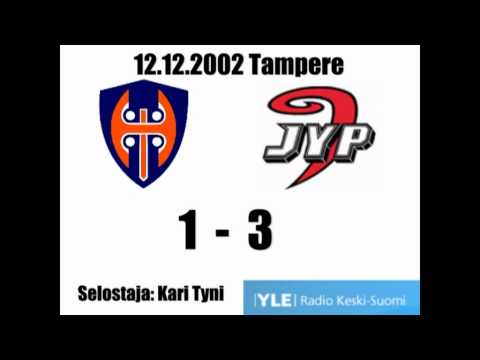 Maalikooste 12.12.2002 Tappara - JYP 1-3
