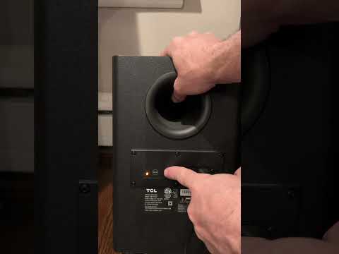 TCL sound bar and subwoofer, how does it look up close? #audioequipment #shorts #ad