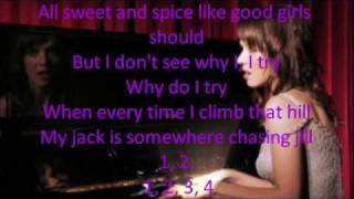 laura jansen- wicked world lyrics on screen.