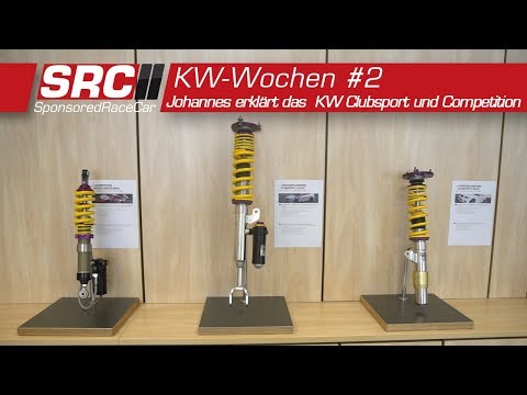 Johannes erklärt das Clubsport und Competition Fahrwerk | KW-Wochen #2 - SponsoredRaceCar