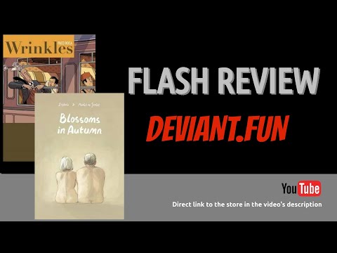 European Comics: "Wrinkles" & "Blossoms in Autumn" | FLASH REVIEW by Deviant.fun