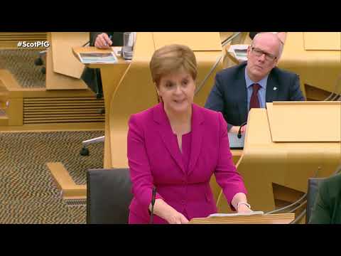 IndyRef2: First Minister Statement - Scottish Government’s Programme for Government, 3 Sep 2019