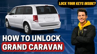 How to Unlock: 2012 Dodge Grand Caravan (no keys)