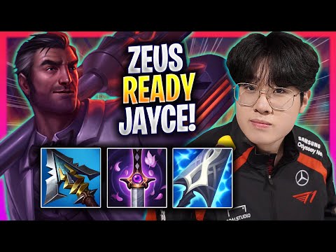 ZEUS IS READY TO PLAY JAYCE! - T1 Zeus Plays Jayce TOP vs Wukong! | Season 2024