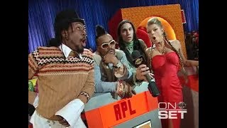 television editing thumbnail of the Black Eyed Peas group from MuchMusic's OnSet
