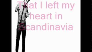 kevin jonas - left my heart in scandinavia lyrics
