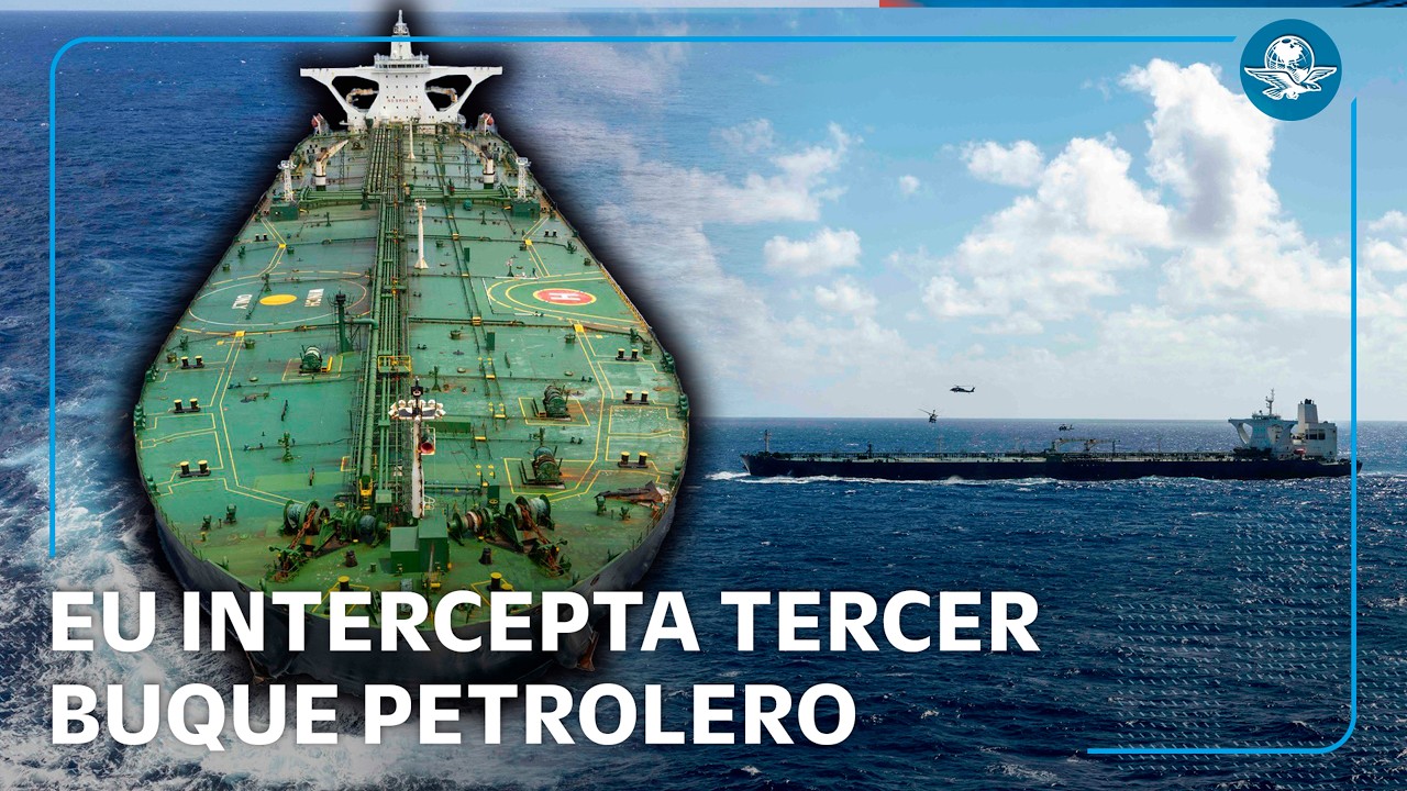 Estados Unidos intercepta tercer petrolero sancionado en el océano Índico
