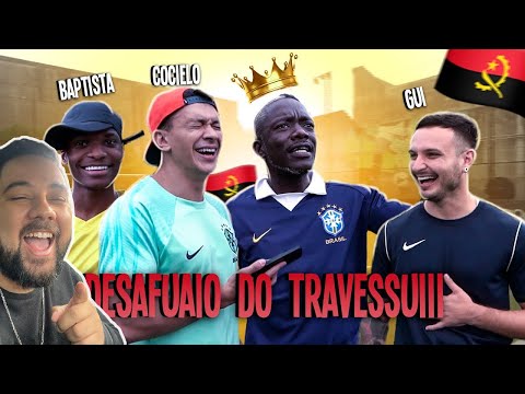 REI DO KUDURO NO DESAFIO DO TROVESSUI ANGOLANO!! | Caligiuri Reage