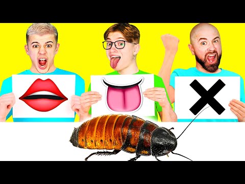 BEIßEN, LECKEN oder NICHTS CHALLENGE