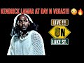 Kendrick Lamar Performing ADHD At The DayNVegas Festival