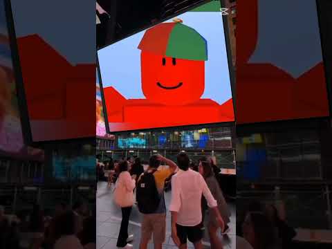 I love you so forsaken animation in billboard NY #forsaken #roblox #animation #c00lkidd #007n7