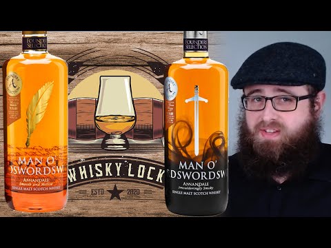 Annandale Man O Words & Man O Swords - Whisky Reviews 184 & 185