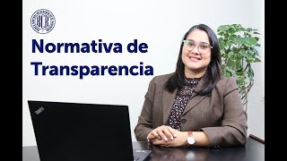 Normativa de Transparencia