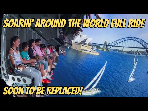 Soarin' Around the World Full Ride With Intro 4k | EPCOT Center