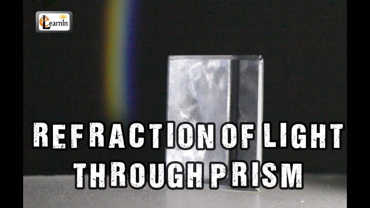 Refraction of Light Experiment | Dispersion of Light  through Prism | Science Experiments for kids