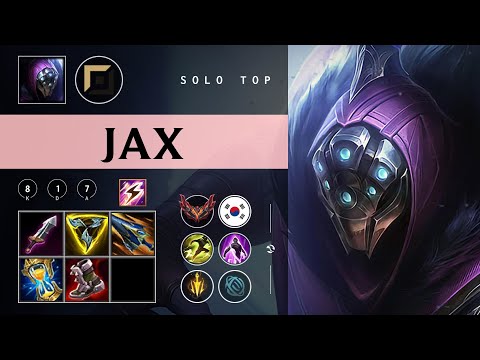 Jax Top vs Irelia - KR Grandmaster Patch 26.01