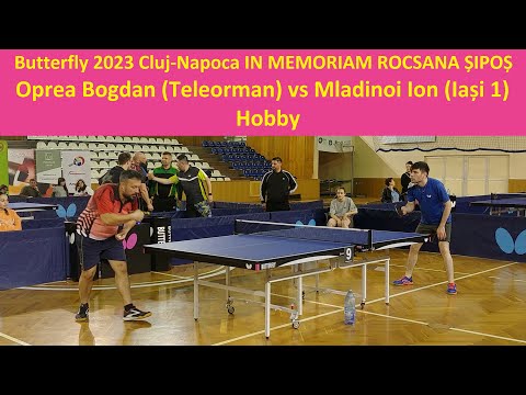 Oprea Bogdan (Teleorman) vs Mladinoi Ion (Iași 1) |Hobby |Butterfly 2023 Cluj-Napoca