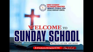 Sunday School. 05-05-24. CCDM TEXAS WORSHIP CENTER.