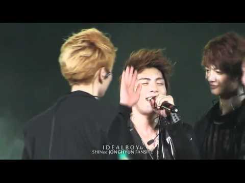 110722 Lovable jonghyun in SHINee - Stand By Me @ SWC Taiwan