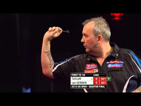 PDC Uk open 2013 - Quarter Final - Taylor vs van Gerwen