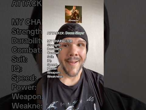 Doom Slayer vs. Video Game Build-A-Character