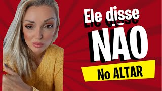 ELE ME DISSE NAO NO ALTAR ! PEGA O RIVOTRIL