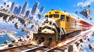 JE CONDUIS LE TRAIN A 900 MILLIARDS DE KM/H ET ÇA DÉTRUIT GTA 5