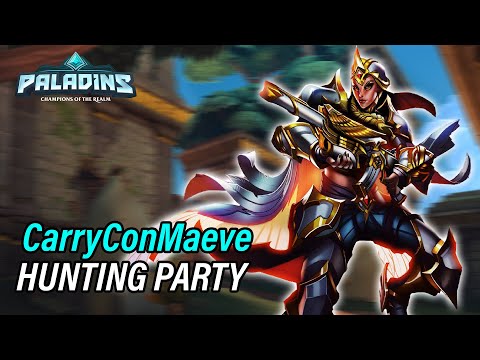 CarryConMaeve Tyra Pro Competitive l MASTER l HUNTING PARTY l PALADINS GAMEPLAY