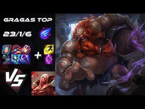 TOP Gragas vs Vladimir - NA Grandmaster Patch 14.13
