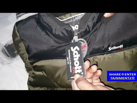 Schott NYC Unisex Utah Puffer Jacket