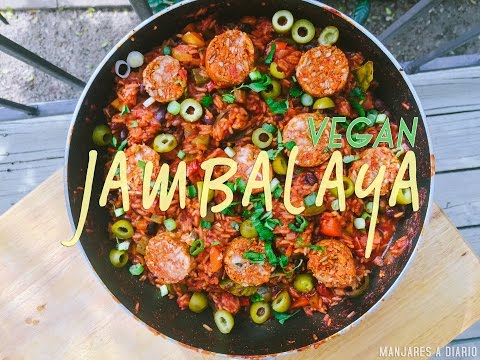 Jambalaya a La Española: La Paella del Nuevo Mundo!! (VEGANO)