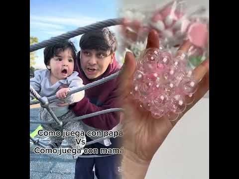 Como juega con papá Vs como juega con mamá