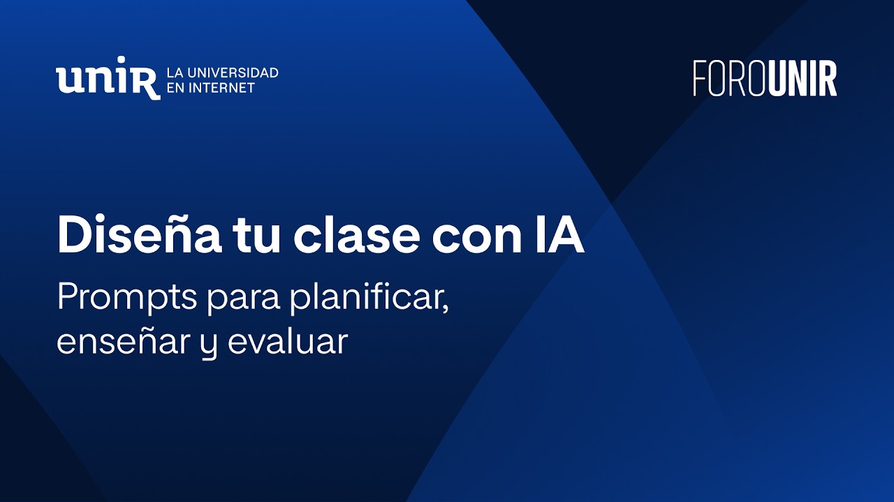 Diseña tu clase con IA: prompts para planificar, enseñar y evaluar