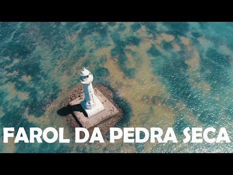O farol solitário quase intocável! Farol da Pedra Seca - Praia de Miramar - G. João Pessoa