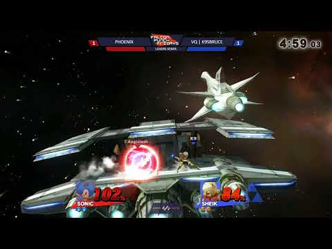 Phoenix (Sonic) vs VQ | K9sbruce (Sheik) - Losers Semis (FPF54)
