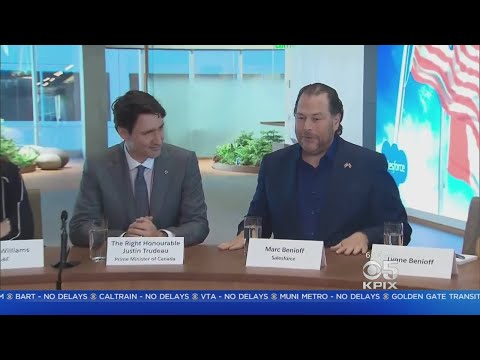 Canadian PM Trudeau Continues Bay Area Visit