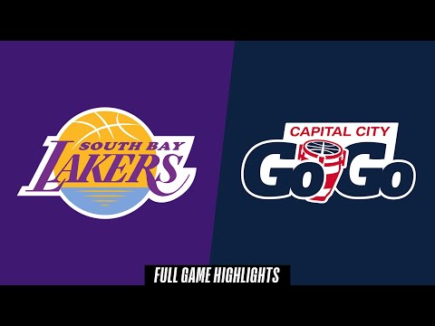 South Bay Lakers vs. Capital City Go-Go - Game Highlights