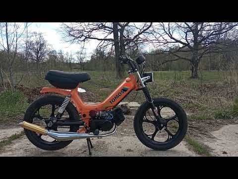 Tomos sprint a35 biturbo exhaust sound