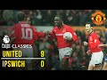 Manchester United 9-0 Ipswich Town (94/95) | Premier League Classics | Manchester United