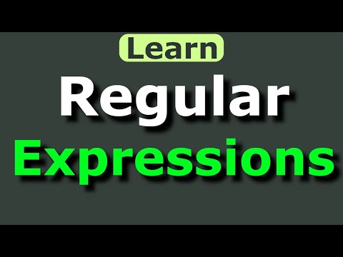 Learn Regular Expressions in 15 Minutes