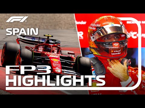 F1 2024 F1第10戦スペインGP（バルセロナ）FP3ハイライト動画