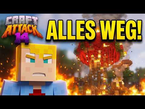 Diese Base wurde dem Erdboden gleich gemacht... - Minecraft Craft Attack 14 #17