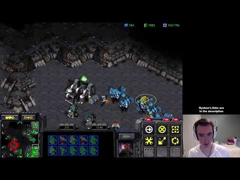 StarCraft Remastered - 1v1 Nyoken's Games of SC:R (T) vs StRyKeR17 (Z) Circuit Breakers