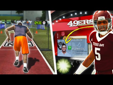 NFL Combine + The NFL Draft! | NCAA 14 Road To Glory/Madden 20 Career Ep. 7