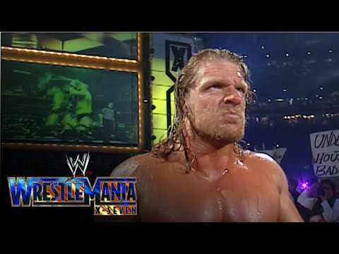 Triple H entrance featuring Motörhead: WrestleMania X-Seven, April 1, 2001