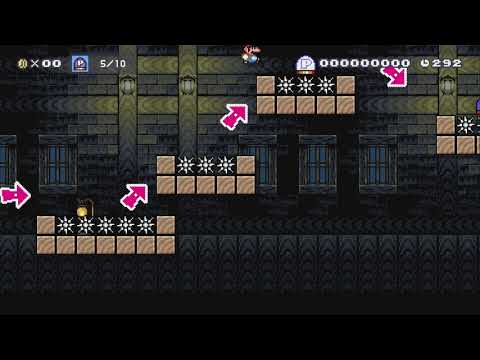 [LearnKaizo] 1-3 P-Switch Jumps by execruns - Super Mario Maker 2 - No Commentary 1bu